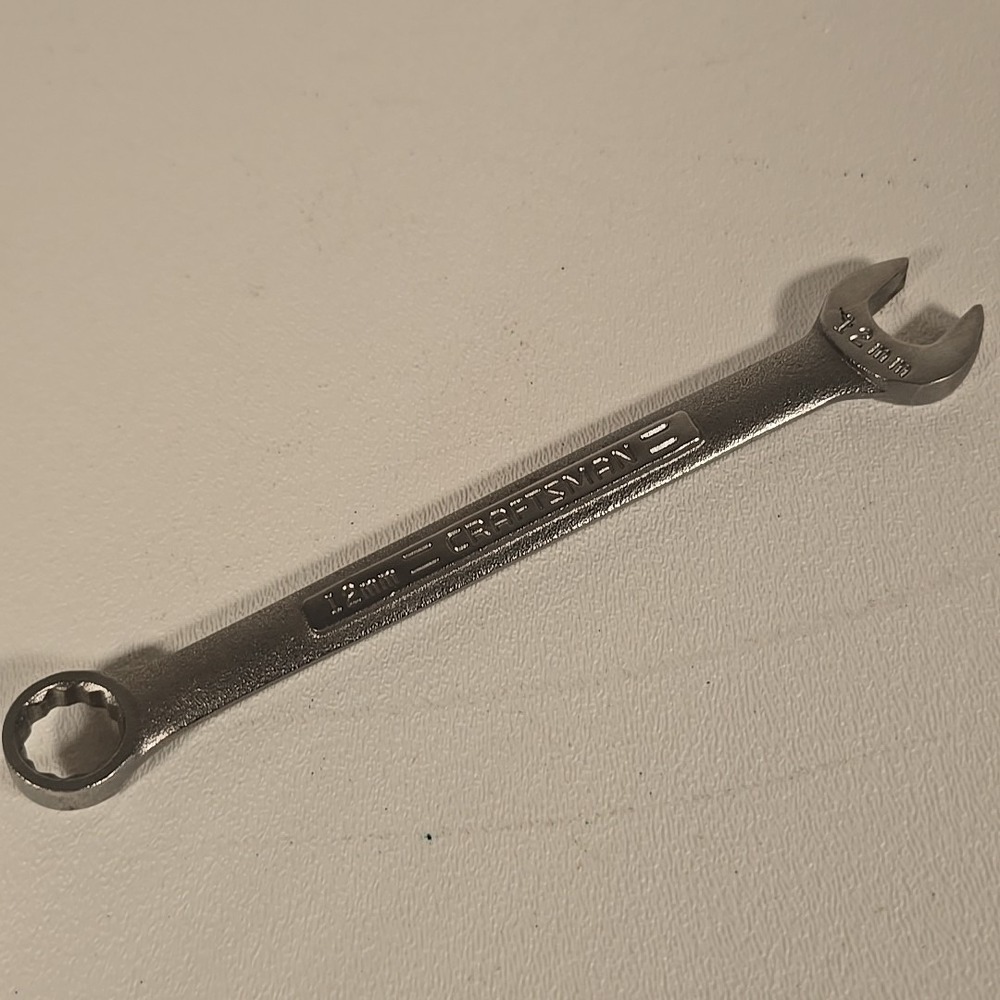 Vintage Craftsman VA Series #42916 12mm 12 Point Metric Combination Wrench